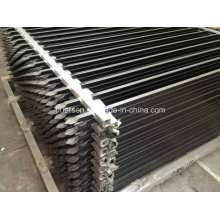 Powder Coated Pregalvanized Spear Top Garrison Fencing